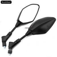 ⊙❂✘ Rearview Mirrors M10 For Yamaha MT-01 MT-03 MT-07 MT-09 Tracer 900 MT-10 FZ1 FZ6 FZ8 Fazer XJ6 XJR1300 Motorcycle Street Bike