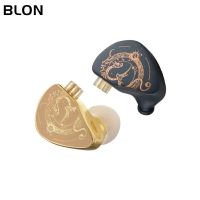 BLON X H หูฟังแบบถอด2Pin หูฟัง IEM เพลงซิลิโคนไดอะแฟรม10มม.,หูฟังแบบถอดออกได้สำหรับนักดนตรีหูฟัง Audiophile