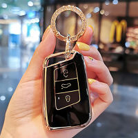 TPU รถ Remote Key Case สำหรับ Volkswagen VW Magotan Passat B8 Golf สำหรับ Superb A7 Kodiaq Protector อุปกรณ์เสริม