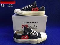 รองเท้าผ้าใบ converse jack pucell x momme des play สีดำ แท้100%