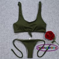 2018 Hot Women Y Bikini set Push up padded Bandage