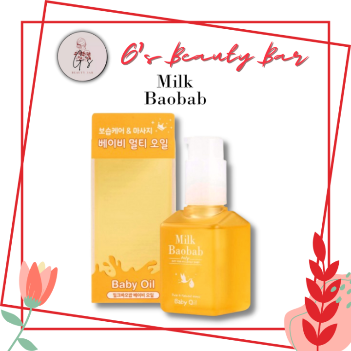 Milk Baobab Baby Oil 100ml Lazada PH