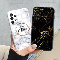 Case For Samsung Galaxy A53 5G A 53 Back Cover Silicone Funda Fashion Marble Stone Texture Coque For Samsung A53 Capa