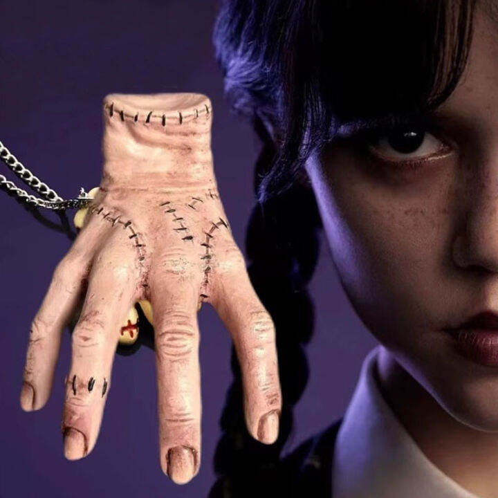 Horror Wednesday Thing Hand From Addams Family Cosplay Latex Figurine Home  Decor Desktop Crafts Halloween Party Costume Prop