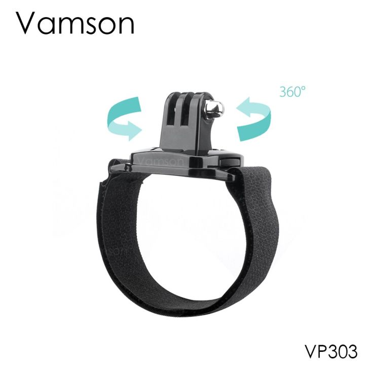 vamson-360-degree-rotation-velcro-wrist-strap-accessories-for-yi-4k-for-gopro-hero-10-9-8-7-6-5-4-3-motion-camera-vp303-adhesives-tape