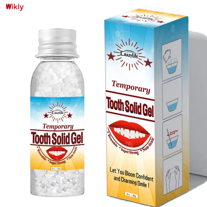 Wikly Temporary Tooth Filling Cement Set Adult Temporary Tooth Repair Cement Temporary Cement
