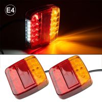 2pcs Led Trailer Tail Light Dc 12v Waterproof Shockproof 20led Rv Atv Stop Indicator Truck Lamp Turn Signal dropshipping