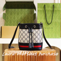 pre order Brand new authentic，GUCCI，Mini Ophidia GG bucket bag，crossbody bag，Shoulder Bags