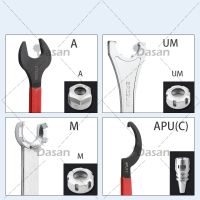 ER Collet Wrench ER11 ER16 ER20 M UM O Type Spanner CNC Collet Lathe Parts for ER Nut CNC Milling Machine Lathe Tools