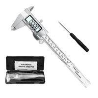 Vernier Caliper 0-150mm Stainless Steel Digital Caliper 6 Inch LCD Micrometer Instrument Depth Measuring Tools by PROSTORMER