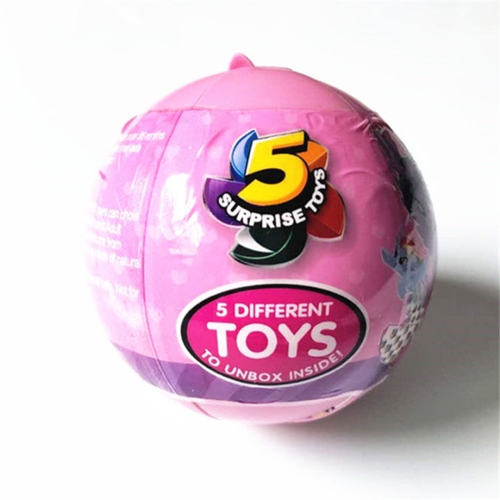 1pcs-5-petals-my-little-unicorn-surprizamals-doll-novelty-interesting-girls-toys-horse-surprise-blind-ball-open-funny-egg