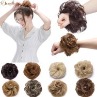 【YF】 Snoilite Synthetic Scrunchies Hair Elastic Bun Chignon Hairpieces Updo Accessories Ponytail Extensions