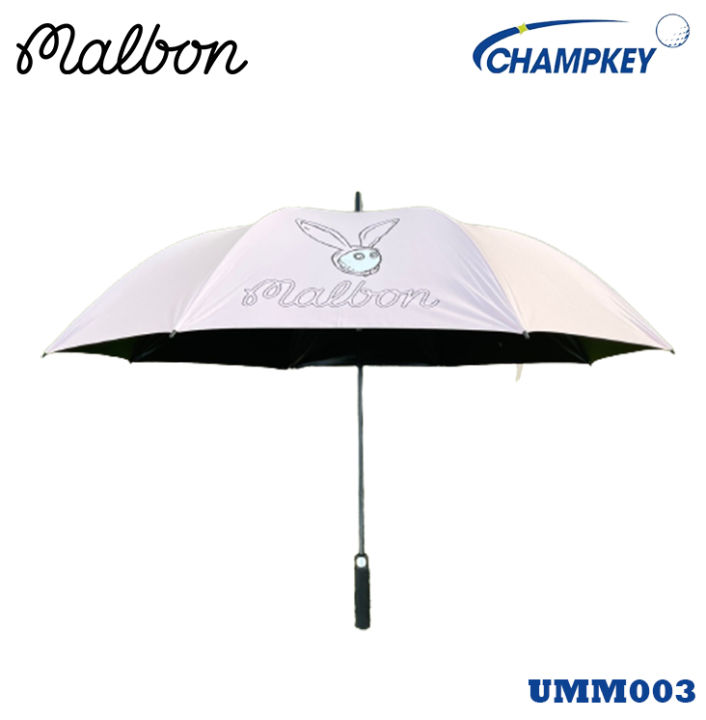 champkey-ร่มกอล์ฟกันแดด-ลายกระต่ายสีชมพู-ขนาด-30-malbon-umm003-30-inch-mb-golf-umbrella