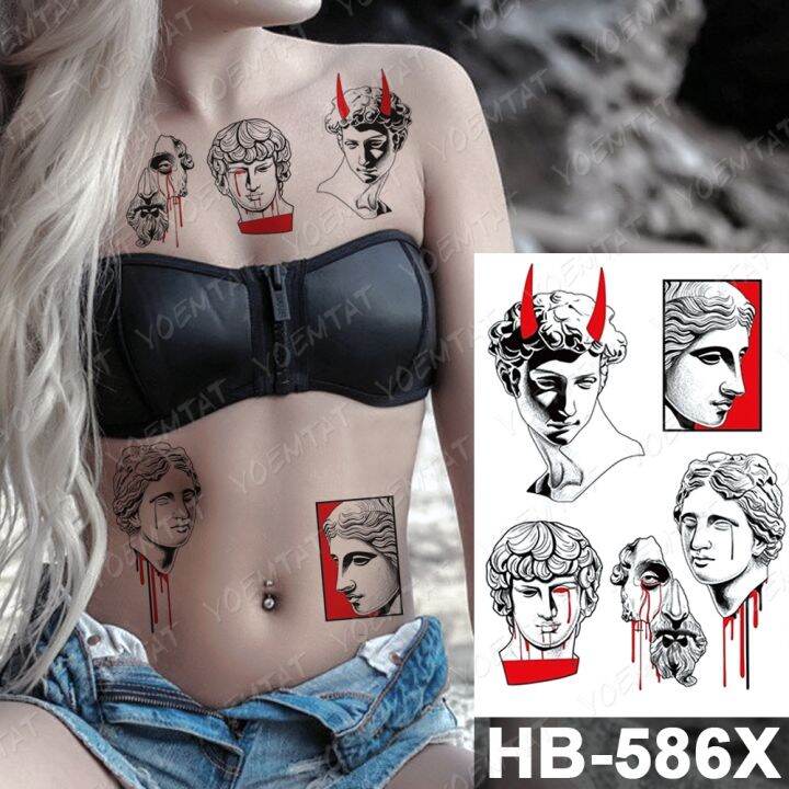 hot-dt-temporary-sticker-gun-old-school-flash-tattoos-lips-arm-fake-tatoo-men