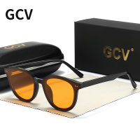 GCV ผู้ชายผู้หญิงแว่นกันแดดมองกลางคืนแว่นตาสีเหลืองสีส้ม G M ขับรถแว่นตา P Olarized อาทิตย์แว่นตาสำหรับออกหากินเวลากลางคืน Gafas De Sol