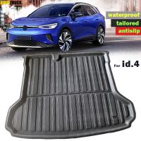 ปรับแต่งสำหรับ VW ID.4 ID4 2020 2021 2022 2023 Tpe Eva รถ Boot Liner Cargo กระเป๋าเดินทางถาด Trunk Mat Pad อุปกรณ์เสริมกันน้ำ