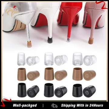 20 Pairs 4 Sizes Heel Protectors for Grass Clear High Heel Protectors for Shoes  Heel Stoppers Covers for Walking on Grass Uneven Floor Wedding Outdoor  Parties (XS S M L)