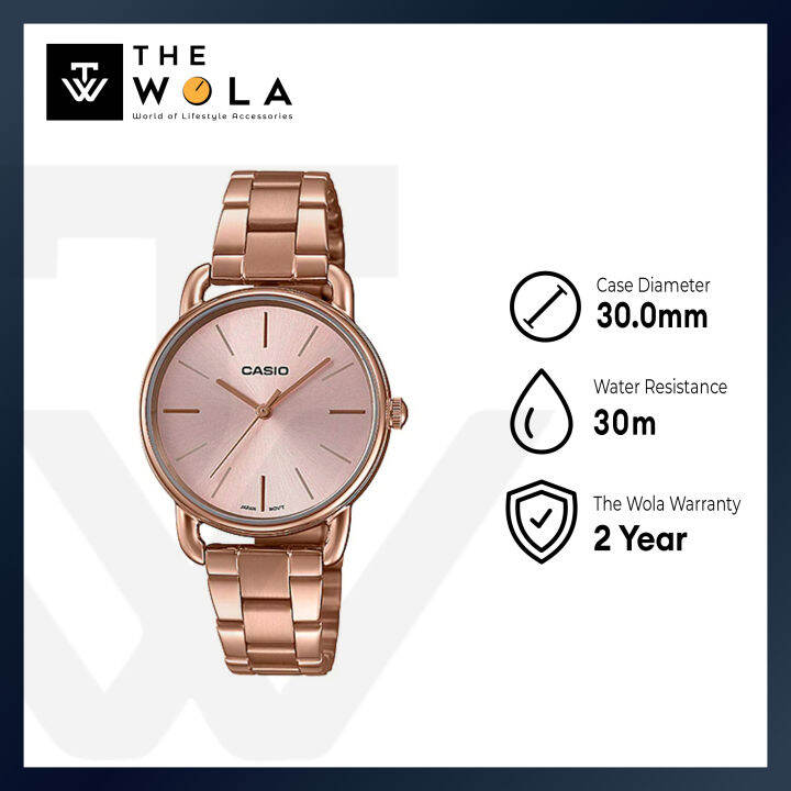 Casio rose gold store lazada