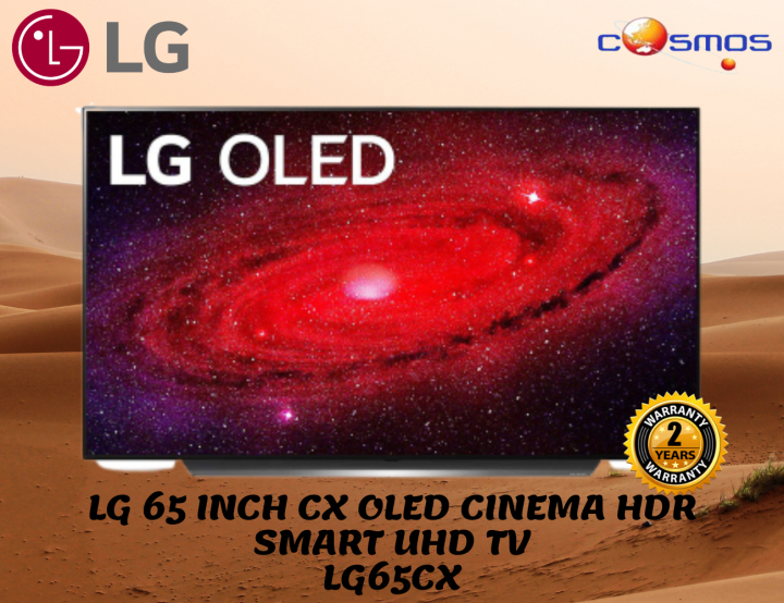 LG 65 Inch CX OLED Cinema HDR Smart UHD TV with AI ThinQ® OLED65CXPTA