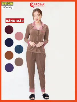 Bộ Pijama nhung thô LV