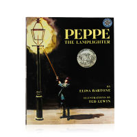 English original genuine picture book Peppe the lamplighter caddick Silver Award childrens Enlightenment picture story book paperback love and care story respect childrens ideas