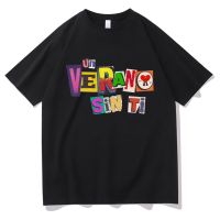 Funny Style UN VERANO SIN TI Bad Bunny Music Album Printed T-shirt Men Fashion Hip Hop Tshirt Tops Male Oversized T Shirts XS-4XL-5XL-6XL