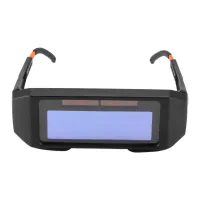 Solar Automatic Welding Helmet Welding Mask Head-Mounted Argon Arc Welding Cap Welding Protective Helmet Flat Flip Half Helical