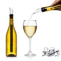 【CW】 Wine Chiller Stick With Pourer Cooling Cooler Beer Beverage Frozen Bar