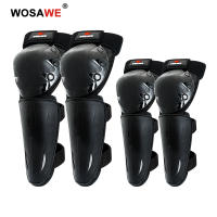 WOSAWE Kids Knee Elbow Pads Set Motorcycle Skateboard Roller Biker Arm Protection Gear Leg Protector Knee Guards Safety Children