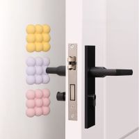 1/3pcs Door Handle Bumper Door Stopper Anti-Crash Pad Shock Absorbent Silicone Wall Protector from Door Knobs Wall Cushion Decorative Door Stops