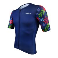 Isports DIVO CYCLING JERSEY RB เสื้อปั่นจักรยานเสือภูเขา DVEJ04