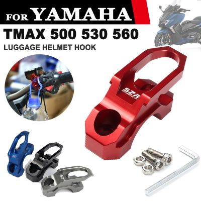 For Yamaha Tmax T-max 500 530 560 Tmax500 Tmax530 Tmax560 22mm Motorcycle Accessories Helmet Wall Hook Holder Luggage Bag Hanger