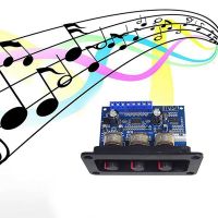 2.1 Channel Bluetooth Amplifier Board with DC Female+AUX Cable+USB Cable+Remote Control 2X25W+50W Subwoofer Amplifier