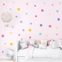 ▥◑▬ Star Wall Decals Multicolor Removable Polka Dots Wall Stickers for Kids Nursery Room Classroom Decor (Multicolor Star)