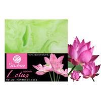 Saboo Natural Handmade Soap Lotus (กลิ่นดอกบัว)