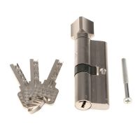 2X 70mm Cylinder Lock Accessories Indoor Zinc Alloy Door Lock Cylinder European Standard