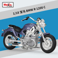 Maisto 1:18 BMW BMW R 1200 C Motorcycle Simulation Alloy Car Model Toy