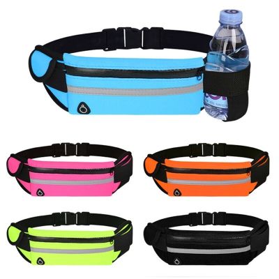Running Waist Bag Waterproof Sports Belt Gym Bag Phone Holder for Women Men Hold Water Bicycle Run Belt Waist Pack Wallet Running Belt