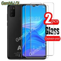 □ For A1 Alpha 21 Tempered Glass Protective ON Alpha21 6.52Inch Screen Protector Smart Phone Cover Film