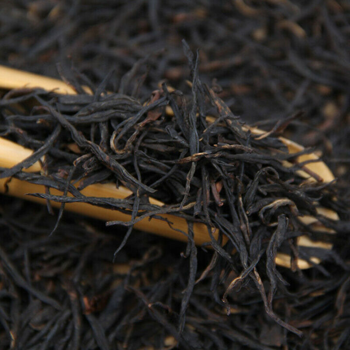 500g Dian Hong Black Tea Yunnan Old Tree Golden Needle Straight Strip Cooked Tea