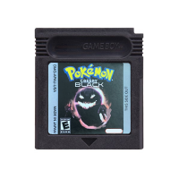 GBC เกม 16 บิตคอนโซลวิดีโอเกมการ์ด Pokemon Creepy Black ภาษาอังกฤษสำหรับ GBC GBA-fhstcjfmqxjkf