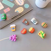Cute Usb Cable Bites Cell Phone Charger Wire Cable Protector for Iphone Charging Cable Biter Data Line Winder Protection Cover