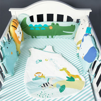 Newborn Baby Bed Bumper INS All Size Cotton Crib 1.8m Bumper Protector Baby Room Decor Infant Bed Kids Bed Baby Cot