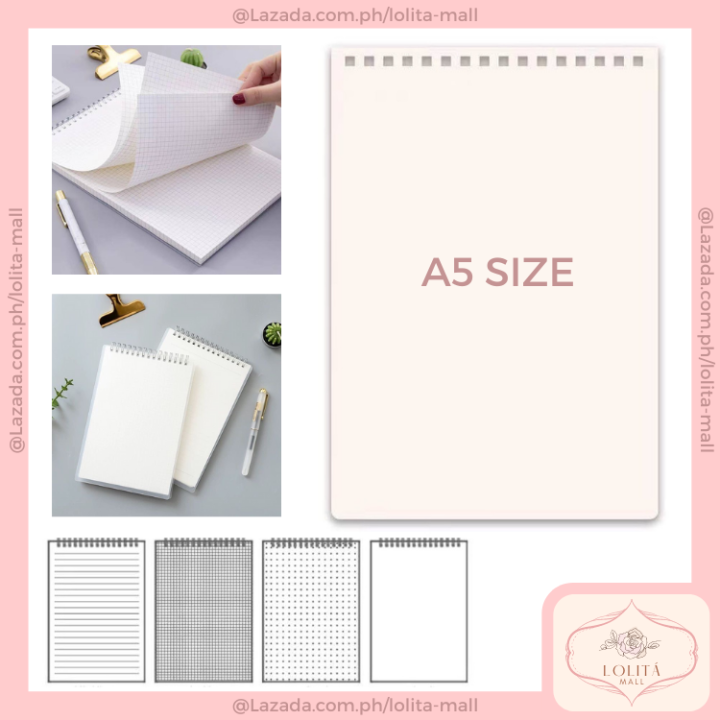 A5 Minimalist Style Steno Notebook Student Simple Notebook Lazada PH