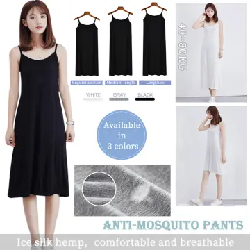 Modal Sling Vest Skirt Women Summer Thin Inner wear Sleeveless Dress Plus  size Casual Solid Base Long dress - AliExpress