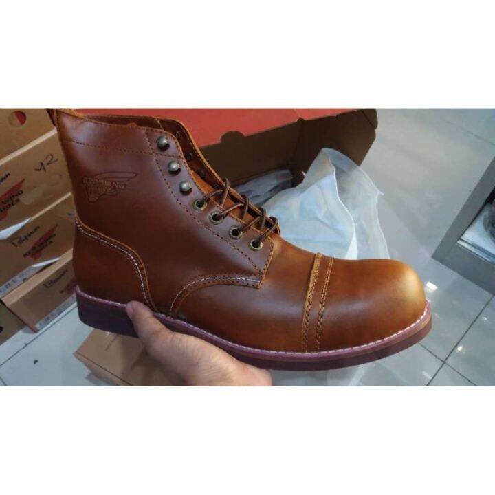 COD Red Wings Safety Shoes New Arrival Lazada
