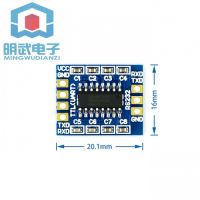 RS232 SP3232 TTL เป็น RS232โมดูล RS232เพื่อ TTL สายแปรงพอร์ตอนุกรมโมดูลจมทอง