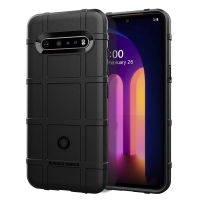 LG V60 ThinQ 5G Case, RUILEAN Soft TPU Heavy Duty Rugged Shield Armor Tough Shockproof Protection Case Cover for LG V60 ThinQ 5G
