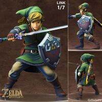 Figure ฟิกเกอร์ จากเกมและการ์ตูนเรื่อง The Legend of Zelda Skyward Sword เดอะเลเจนด์ออฟเซลดา สกายวอร์ดซอร์ด เซลด้า Link ลิงค์ ลิงก์ ตำนานเซลด้าดาบทะลุฟ้า 1/7 โมเดล การ์ตูน Complete Figure Model Cartoon Anime Hobby Manga Gift อนิเมะ มังงะ ของขวัญ ของสะสม