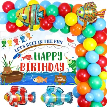Fishing Birthday Decor, Fishing First Birthday, Fishing Highchair Banner,  Fishing Party, Fishing Birthday Party, Fishing Birthday Banner 